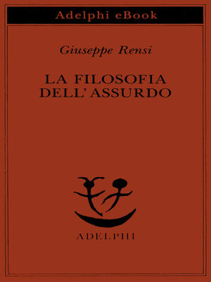 cover image of La filosofia dell'assurdo